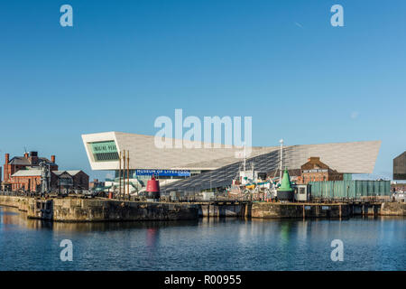 Museum of Liverpool, Royal Albert Docks, Liverpool, Merseyside, England Stock Photo