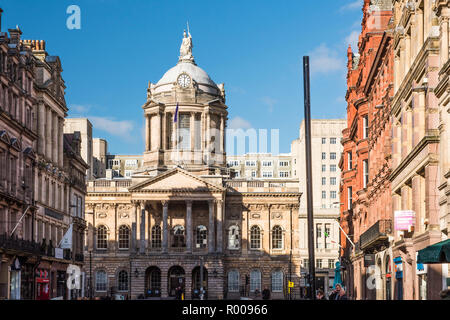 Liverpool Town Hall, High Street, Liverpool, Merseyside Stock Photo