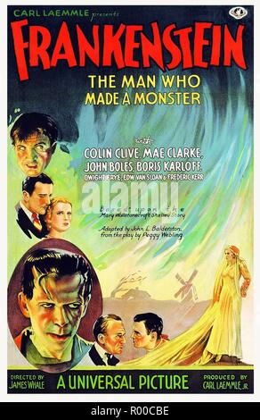 Frankenstein Year : 1931 USA Director : James Whale Boris Karloff ...