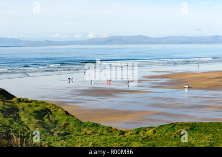 Scenic view on Tullan Strand in Bundoran, Co. Donegal, Ireland Stock Photo