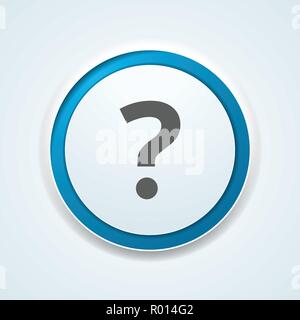 Help buton illustration sign Stock Vector