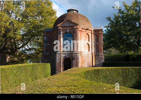 Summerhouse in the garden of The Vyne; Tudor stately home. The Vyne is a 16th-century estate and country house nr Sherborne St John nr Basingstoke UK Stock Photo