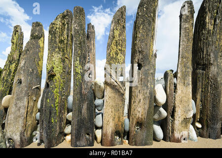 Penmaenmawr on the North Wales coast UK Stock Photo