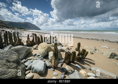 Penmaenmawr on the North Wales coast UK Stock Photo