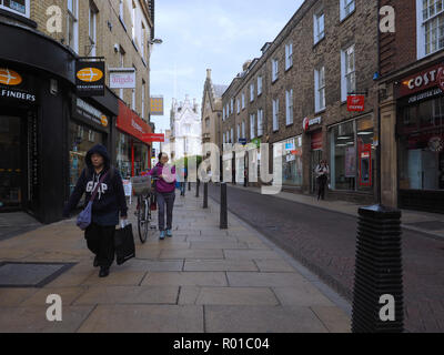 CAMBRIDGE, UK - CIRCA OCTOBER 2018: Green Street Stock Photo