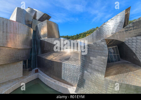 Guggenheim Museum, Bilbao, Basque Country, Spain, Europe Stock Photo
