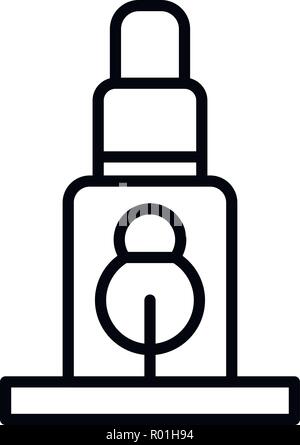 Scaffold support icon, outline style Stock Vector