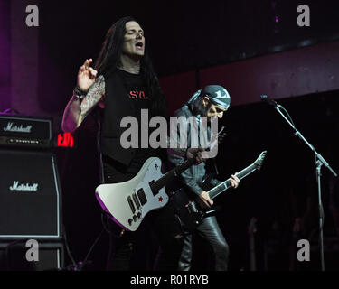 Fort Lauderdale FL, USA. 30th Oct, 2018. The Bruce Kulick Band performs at Revolution Live on October 30, 2018 in Fort Lauderdale, Florida. Credit: Mpi04/Media Punch/Alamy Live News Stock Photo