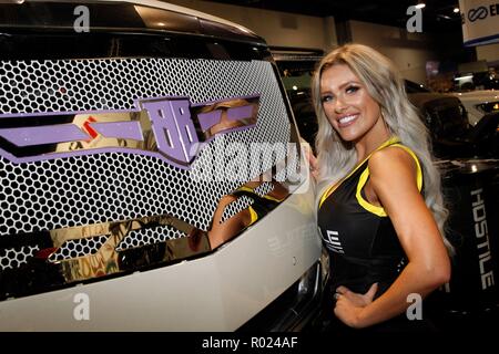 Lacey Blair in attendance for SEMA Show 2019 - WED, Las Vegas