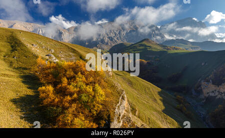 Autumn in Shahdag National Reserve Stock Photo