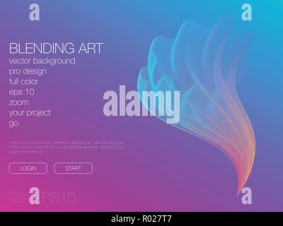 Futuristic user interface. UI Technology background vector Stock Vector