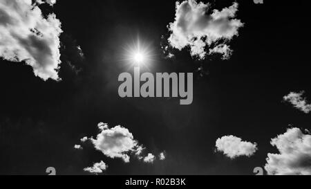 Abstract black and white sun rays - Vector illustration Stock Photo - Alamy