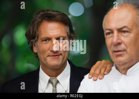 Portrait of two male health professionals. Stock Photo