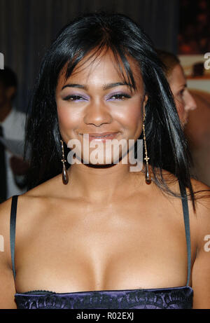 Tatyana Ali arriving at the GLORY ROAD premiere at the Pantage Theatre in los Angeles. January 5, 2006.AliTatyana021 Red Carpet Event, Vertical, USA, Film Industry, Celebrities,  Photography, Bestof, Arts Culture and Entertainment, Topix Celebrities fashion /  Vertical, Best of, Event in Hollywood Life - California,  Red Carpet and backstage, USA, Film Industry, Celebrities,  movie celebrities, TV celebrities, Music celebrities, Photography, Bestof, Arts Culture and Entertainment,  Topix, headshot, vertical, one person,, from the year , 2005, inquiry tsuni@Gamma-USA.com Stock Photo