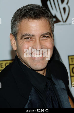 George Clooney arriving at the 11th Annual Critic's Choice Awards at the Santa Monica Auditorium in Los Angeles. January 9, 2006.ClooneyGeorge046 Red Carpet Event, Vertical, USA, Film Industry, Celebrities,  Photography, Bestof, Arts Culture and Entertainment, Topix Celebrities fashion /  Vertical, Best of, Event in Hollywood Life - California,  Red Carpet and backstage, USA, Film Industry, Celebrities,  movie celebrities, TV celebrities, Music celebrities, Photography, Bestof, Arts Culture and Entertainment,  Topix, headshot, vertical, one person,, from the year , 2005, inquiry tsuni@Gamma-US Stock Photo