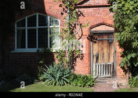 Old wooden door Stock Photo