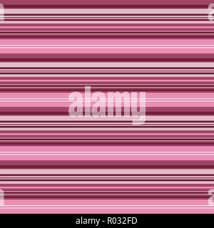 Sophisticated vector pink, white and magenta striped seamless pattern background. Stock Vector