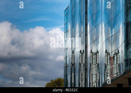 King's Place, Modern Architecture, on York Way, London, United Kingdom Stock Photo