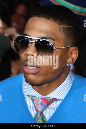 Nelly arriving at the Longest Yard Premiere at the Chinese Theatre in Los Angeles. May 19, 2005. 08 Nelly023 Red Carpet Event, Vertical, USA, Film Industry, Celebrities,  Photography, Bestof, Arts Culture and Entertainment, Topix Celebrities fashion /  Vertical, Best of, Event in Hollywood Life - California,  Red Carpet and backstage, USA, Film Industry, Celebrities,  movie celebrities, TV celebrities, Music celebrities, Photography, Bestof, Arts Culture and Entertainment,  Topix, headshot, vertical, one person,, from the year , 2005, inquiry tsuni@Gamma-USA.com Stock Photo