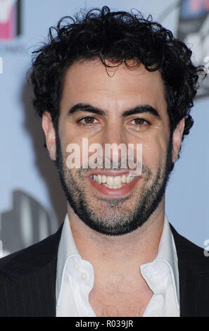 Sacha Baron Cohen at the MTV Movie Awards at the Universal Amphitheatre in Los Angeles.  headshot smile eye contactCohenSachaBaron 208 Red Carpet Event, Vertical, USA, Film Industry, Celebrities,  Photography, Bestof, Arts Culture and Entertainment, Topix Celebrities fashion /  Vertical, Best of, Event in Hollywood Life - California,  Red Carpet and backstage, USA, Film Industry, Celebrities,  movie celebrities, TV celebrities, Music celebrities, Photography, Bestof, Arts Culture and Entertainment,  Topix, headshot, vertical, one person,, from the year , 2007, inquiry tsuni@Gamma-USA.com Stock Photo