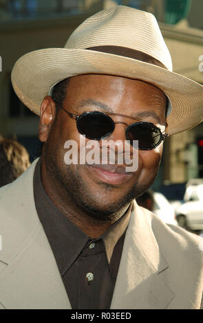 Jimmy Jam arriving at the Dukes Of Hazzard Premiere at the Chinese Theatre In Los Angeles. July 28, 2005.JimmyJam 190 Red Carpet Event, Vertical, USA, Film Industry, Celebrities,  Photography, Bestof, Arts Culture and Entertainment, Topix Celebrities fashion /  Vertical, Best of, Event in Hollywood Life - California,  Red Carpet and backstage, USA, Film Industry, Celebrities,  movie celebrities, TV celebrities, Music celebrities, Photography, Bestof, Arts Culture and Entertainment,  Topix, headshot, vertical, one person,, from the year , 2005, inquiry tsuni@Gamma-USA.com Stock Photo