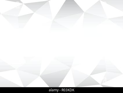 Technological geometric white texture abstract background vector design Stock Vector