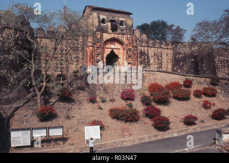 View of Jhansi Fort, Jhansi, Uttar Pradesh, India, Asia Stock Photo