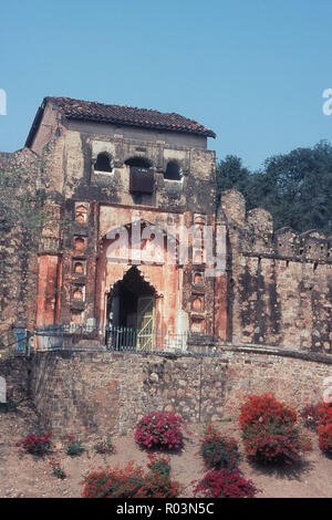 Bastion and gallery at Jhansi Fort, Jhansi, Uttar Pradesh, India, Asia Stock Photo