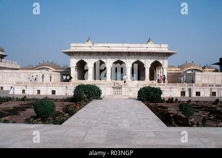Anguri Bagh and garden Agra Fort, Agra, Uttar Pradesh, India, Asia Stock Photo