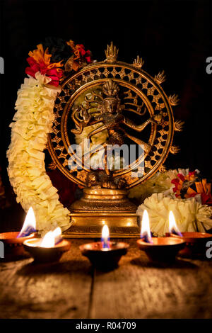 Statue Of Indian Hindu God Shiva Nataraja Lord Of Dance On Wooden  Background Statue Of Shiva Nataraja Lord Of Dance Photo And Picture For  Free Download - Pngtree