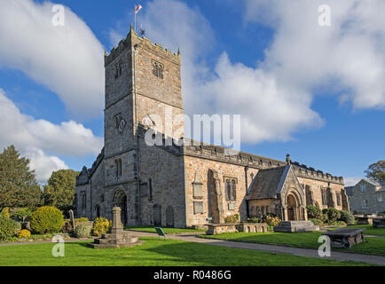 St Mary's Church, Kirkby Lonsdale Cumbria UK Stock Photo