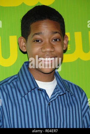 Tyler James Williams ( Everybody Hates Chris ) arriving at the CW tca Winter Party at the Ritz Carlton Pasadena In Los Angeles. January 19, 2007.  eye contact smile portrait headshot WilliamsTylerJames012 Red Carpet Event, Vertical, USA, Film Industry, Celebrities,  Photography, Bestof, Arts Culture and Entertainment, Topix Celebrities fashion /  Vertical, Best of, Event in Hollywood Life - California,  Red Carpet and backstage, USA, Film Industry, Celebrities,  movie celebrities, TV celebrities, Music celebrities, Photography, Bestof, Arts Culture and Entertainment,  Topix, headshot, vertical Stock Photo
