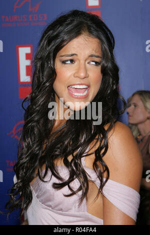 Michelle Rodriguez arriving at the Stunt Awards on the Paramount Lot in Los Angeles. September 25, 2005.RodriguezMichelle012 Red Carpet Event, Vertical, USA, Film Industry, Celebrities,  Photography, Bestof, Arts Culture and Entertainment, Topix Celebrities fashion /  Vertical, Best of, Event in Hollywood Life - California,  Red Carpet and backstage, USA, Film Industry, Celebrities,  movie celebrities, TV celebrities, Music celebrities, Photography, Bestof, Arts Culture and Entertainment,  Topix, headshot, vertical, one person,, from the year , 2005, inquiry tsuni@Gamma-USA.com Stock Photo