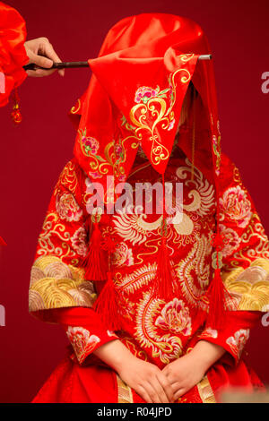 Chinese classical wedding Stock Photo