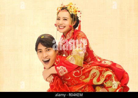 Chinese classical wedding Stock Photo