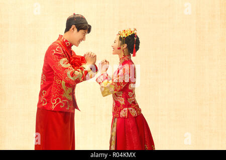 Chinese classical wedding Stock Photo