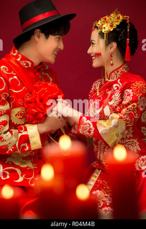 Chinese classical wedding Stock Photo