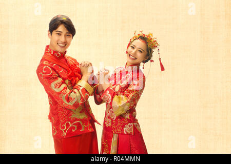 Chinese classical wedding Stock Photo
