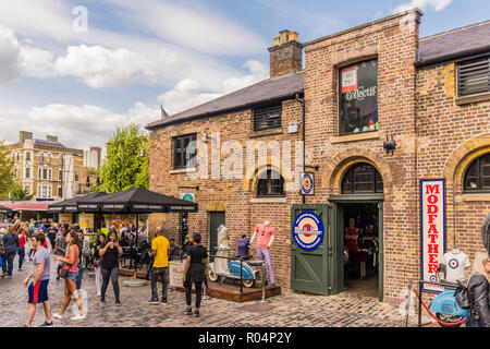 A view of Camden Market, London, England, United Kingdom, Europe Stock Photo