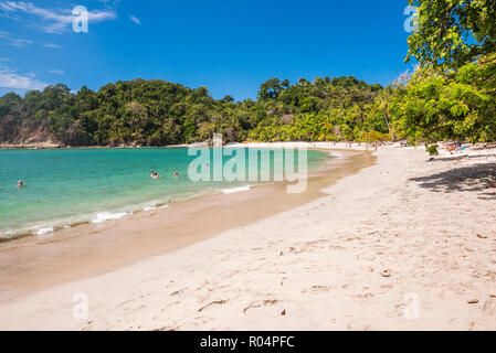Manuel Antonio Beach, Manuel Antonio National Park, Pacific Coast, Costa Rica, Central America Stock Photo