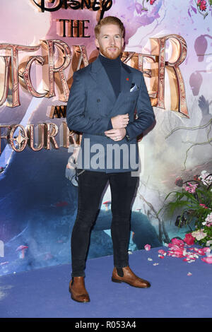 LONDON, UK. November 01, 2018: Neil Jones at the European premiere of 'The Nutcracker and the Four Realms' at the Vue Westfield, White City, London. Picture: Steve Vas/Featureflash Credit: Paul Smith/Alamy Live News Stock Photo