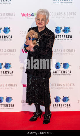London, UK. 1st November, 2018. attends the Battersea Dogs & Cats Home Collars & Coats Gala Ball 2018 at Battersea Evolution on November 01, 2018 in London, England Credit: Gary Mitchell, GMP Media/Alamy Live News Stock Photo