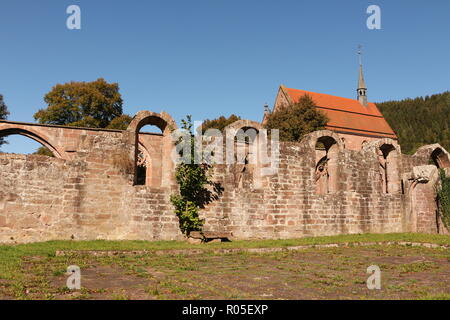 Das ehemalige Kloster Hirsau in Hirsau, einem Stadteil von Calw im Schwarzwald Stock Photo