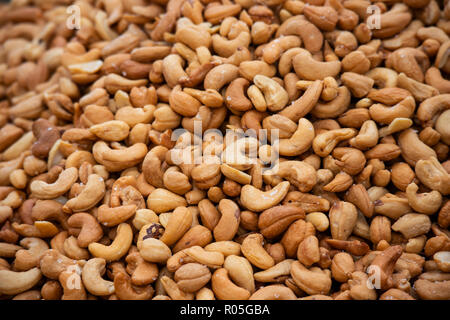 pile of cashew nuts Stock Photo