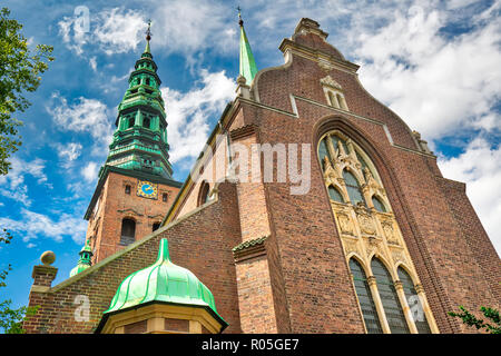 Copenhagen, Saint Nicholas Church (Kunsthallen Nikolaj) Stock Photo