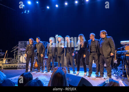 Peter Cetera from the band Chicago and The Bad Daddy’s plays live in Dublin's Vicar Street Venue. Stock Photo