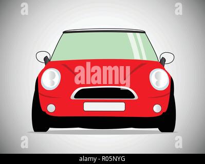 vector classic car. Vector Illustration Stock Vector
