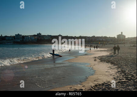 Sydney, Australia, view of Bondi Beach Stock Photo