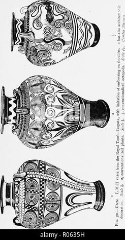 'Ægean archæeology; an introduction to the archæeology of prehistoric Greece' (1915) Stock Photo