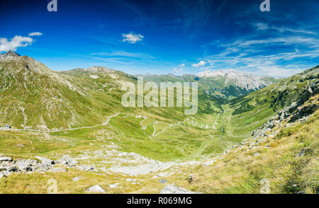 Swiss village of Splügen in Graubünden (Grisons Stock Photo - Alamy